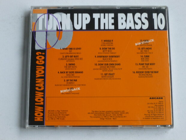 Turn Up The Bass - Volume 10 