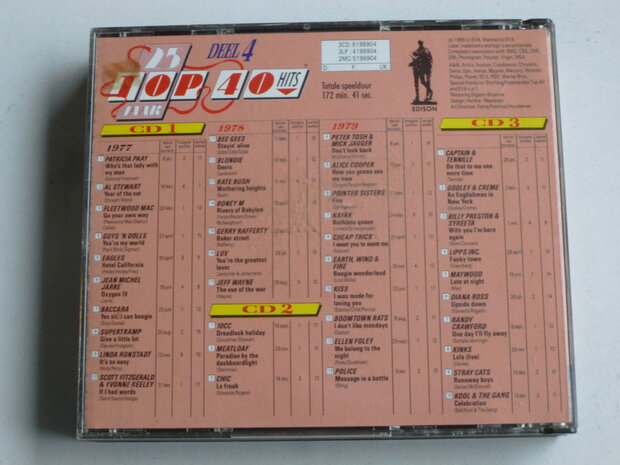 25 Jaar Top 40 Hits / 1977 - 1980 (3 CD)