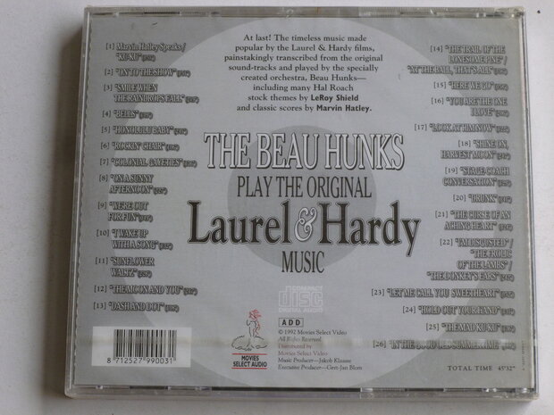The Beau Hunks play the Original Laurel & Hardy Music (nieuw)