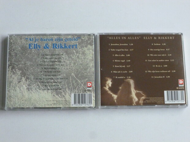 Elly & Rikkert - Al je haren zijn geteld + Alles in alles (2 CD) Dubbelgoud