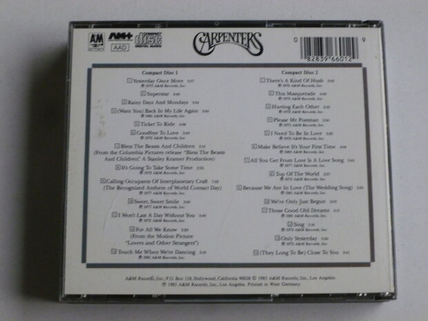 Carpenters - Yesteday once more (2 CD)