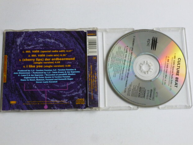 Culture Beat - Mr. Vain (CD Single)