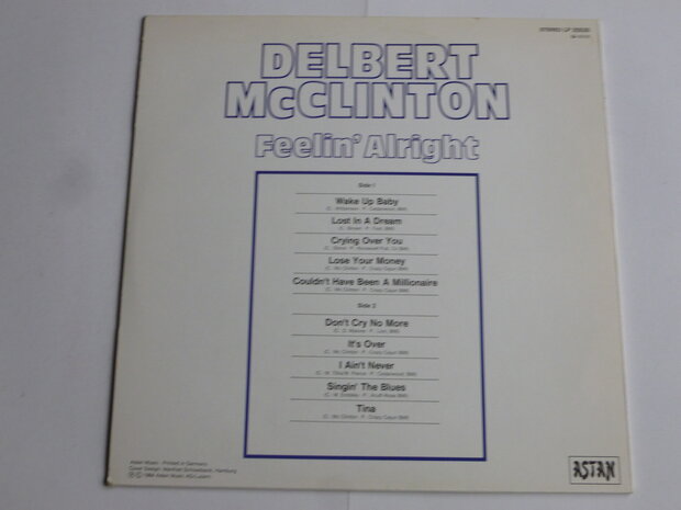 Delbert McClinton - Feelin' Alright (LP)