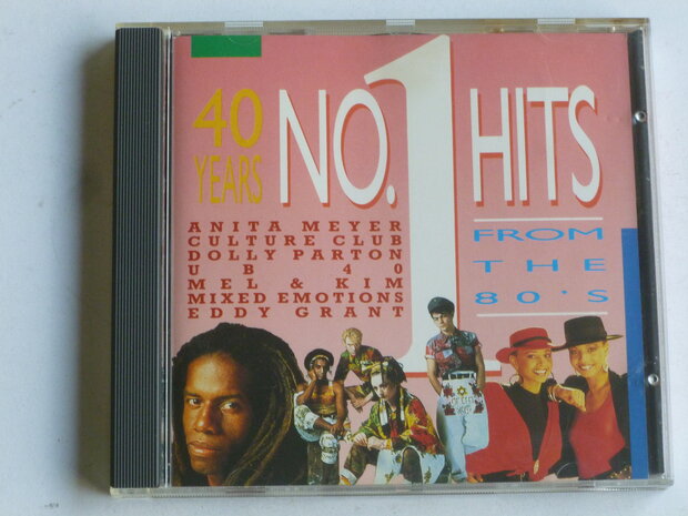 40 Years no. 1 Hits from the 80's