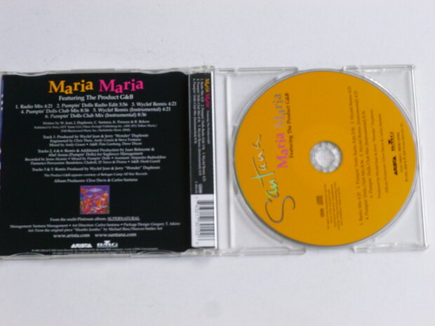 Santana - Maria Maria (CD Single)