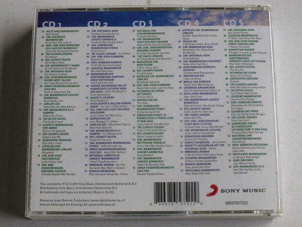 Koren Top 100 - Veel gevraagde en geliefde Liederen (5 CD)