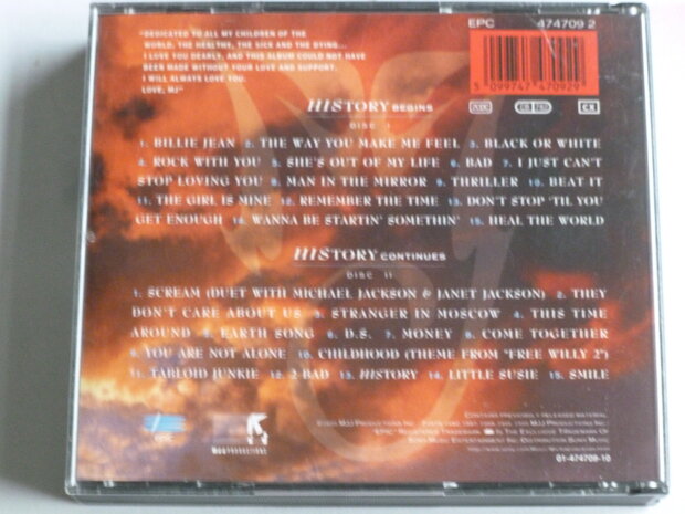 Michael Jackson - History / Past, present and future book 1 (2 CD) epic