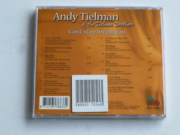 Andy Tielman - Can&#x0027;t stop loving you