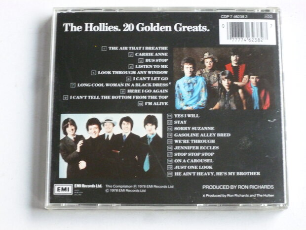 The Hollies - 20 Golden Greats (EMI)