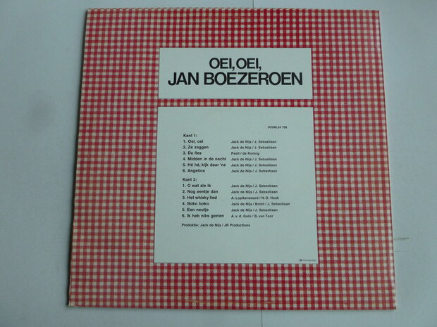 Jan Boezeroen - Oei, Oei (LP)