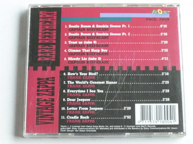 Rare Beefheart / Vintage Zappa