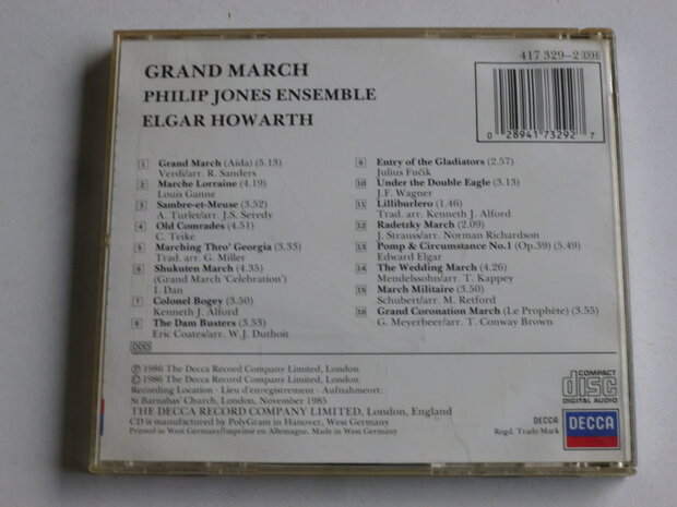 Grand March - Philip Jones Ensemble / Elgar Howarth