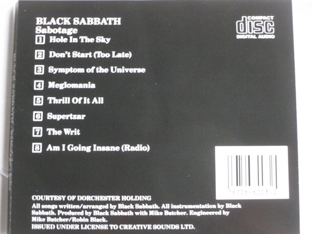 Black Sabbath - Sabotage