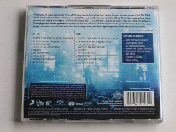 Casting Crowns - Until the whole world hears...Live (CD + DVD)