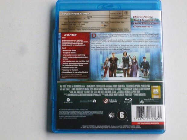 Narnia - Prince Caspian (2 Blu-Ray) walt disney