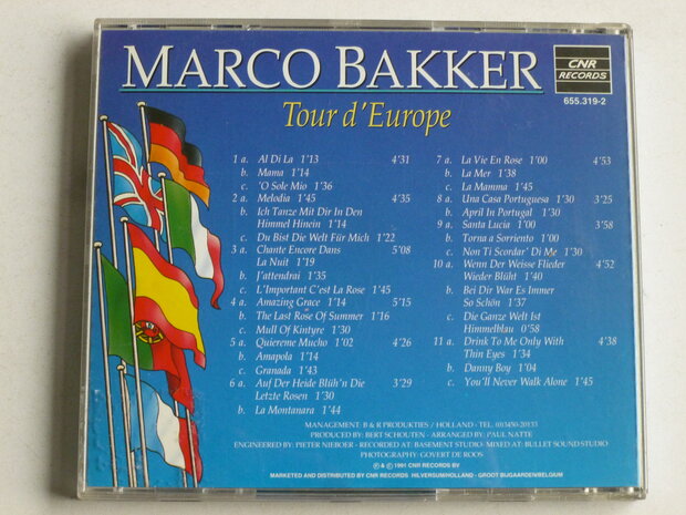 Marco Bakker - Tour d'Europa 