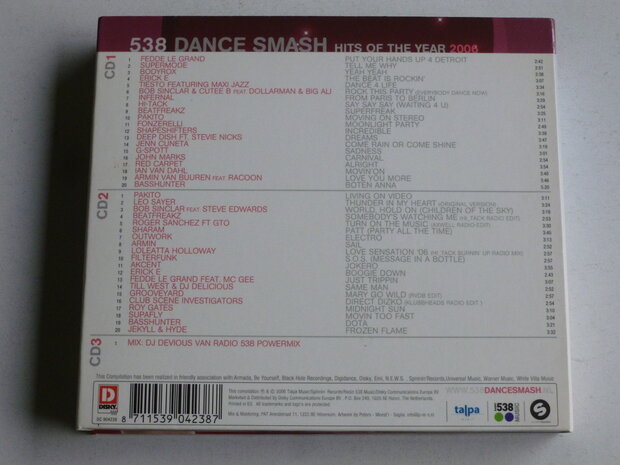 538 Dance Smash 2006 Hits of the Year (3 CD)