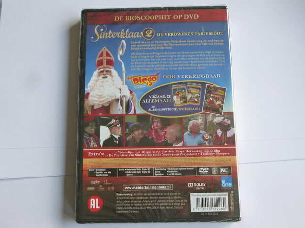 Sinterklaas 2 - De verdwenen pakjesboot (DVD) Nieuw