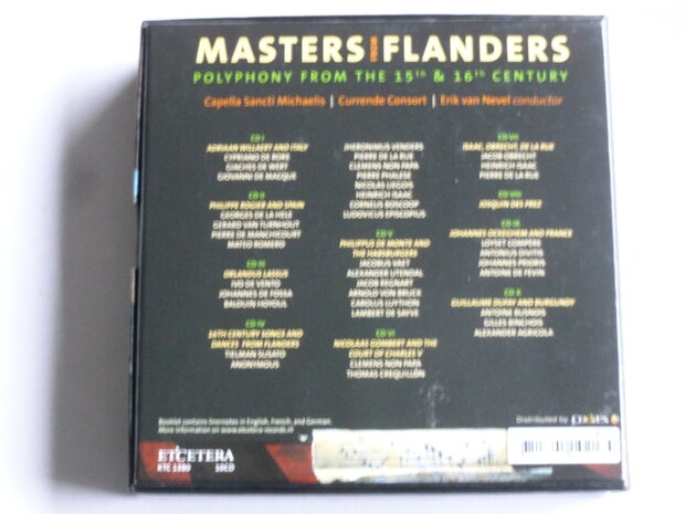 Masters from Flanders - Capella Sancti Michaelis / Currende Consort / Erik van Nevel (10 CD)