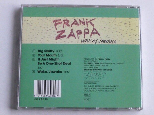 Frank Zappa - Waka / Jawaka