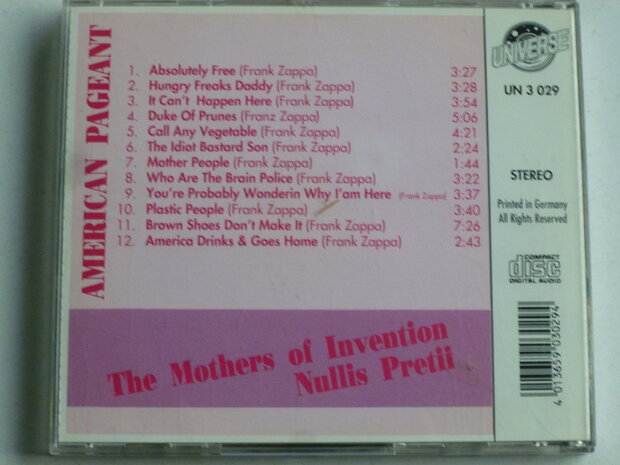 The Mothers of Invention - American Pageant (universe)