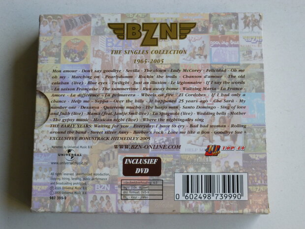 BZN - The Singles Collection 1965-2005 (3 CD + DVD)