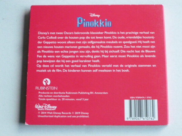 Disney - Pinokkio ( Lees Mee CD)