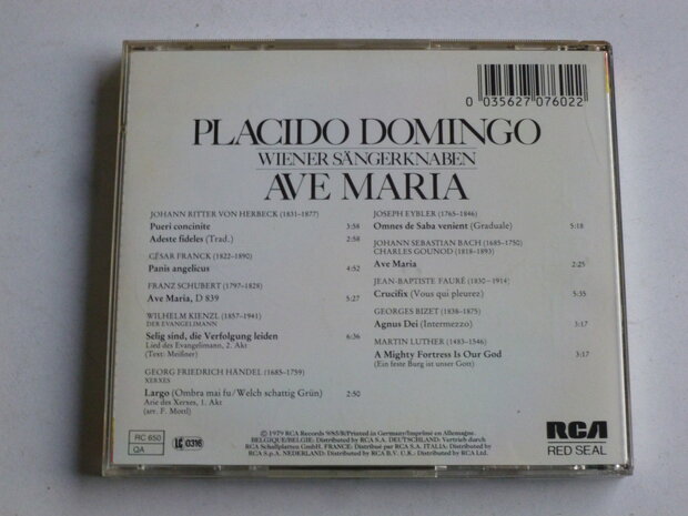 Placido Domingo, Wiener Sängerknaben - Ave Maria