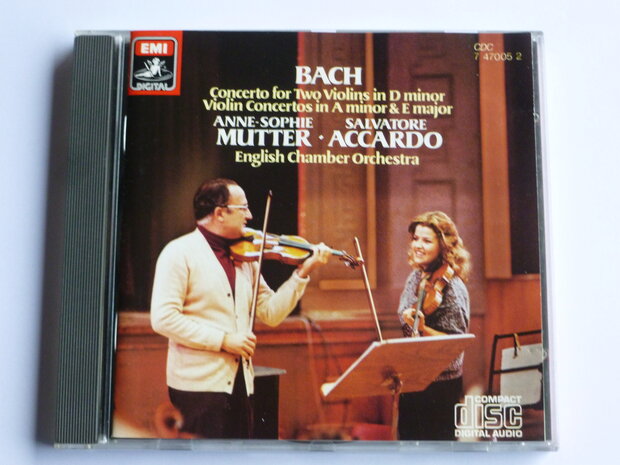 Bach - Concerto for two Violins / Mutter, Accardo