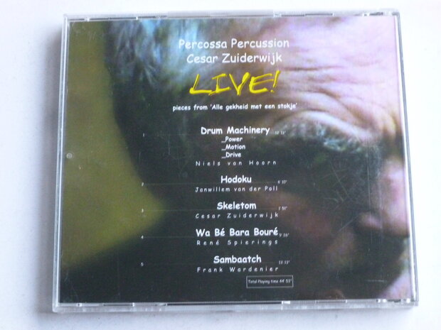 Percossa Percussion / Cesar Zuiderwijk - Live!