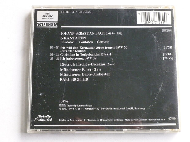 J.S.Bach - Kantaten /  Dietrich Fischer-Dieskau