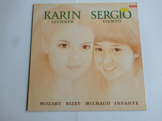 Karin Lechner, Sergio Tiempo - Mozart, Milhaud, Bizet, Infante (LP)