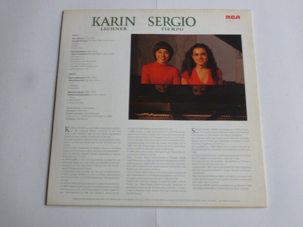 Karin Lechner, Sergio Tiempo - Mozart, Milhaud, Bizet, Infante (LP)