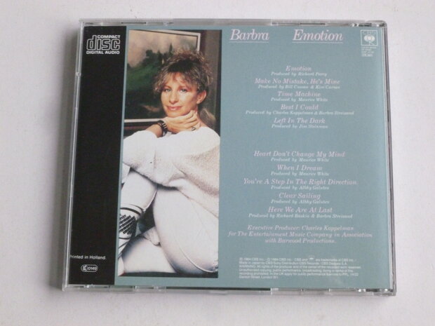 Barbra Streisand - Emotion (CBS)