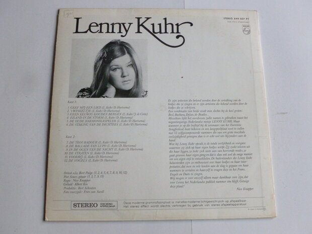 Lenny Kuhr (LP) 849007 PY