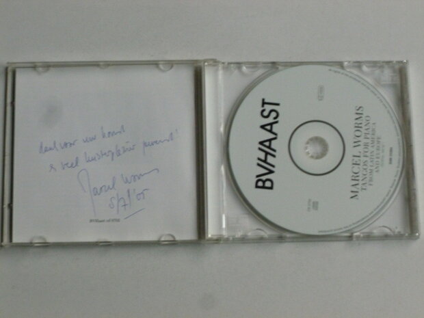 Marcel Worms - Tangos for Piano (BV Haast) Gesigneerd