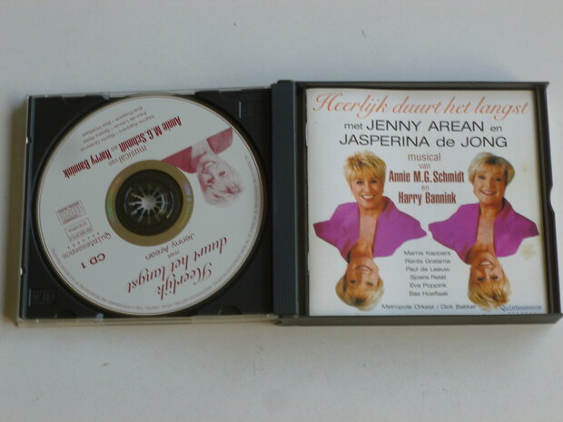 Heerlijk duurt het Langst - Jenny Arean, Jasperina de Jong (2 CD)