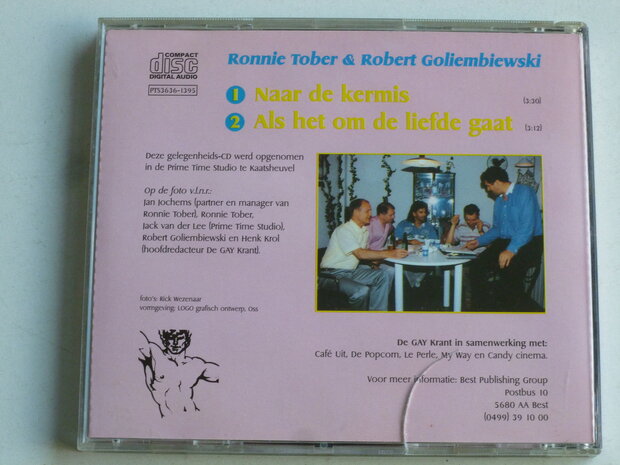 Ronnie Tober & R Goliembiewski - Naar de Kermis (CD Single)