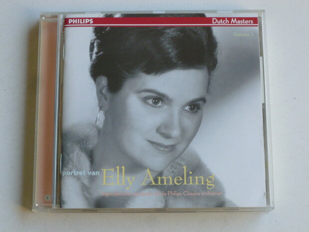 portret van Elly Ameling