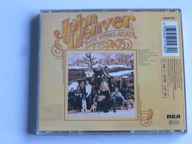 John Denver - Back home again