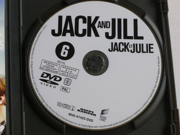 Jack and Jill - Adam Sandler (DVD)