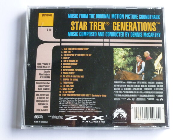 Star Trek - Generations / Dennis McCartney (soundtrack)