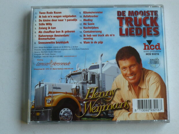 Henny Weijmans - De mooiste Truck Liedjes