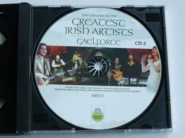 Greatest Irish Artists Gaelforce - Live Concert (2 CD)