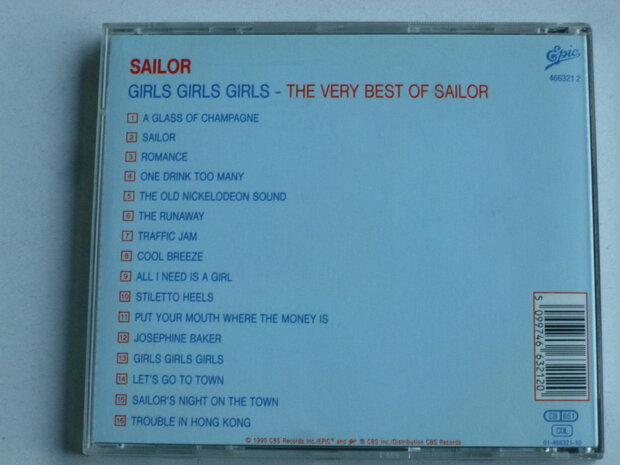 Sailor - Girls Girls Girls / The very best of