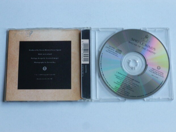 Simple Minds - Ballad of the Street (EP)