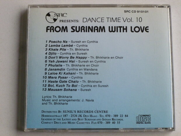 From Surinam with Love - Dance Time vol.10