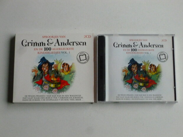 Sprookjes van Grimm & Andersen en de 100 Allerleukste liedjes (2 CD)