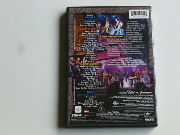 Chicago / Earth Wind & Fire - Live at the Greek Theatre (2 DVD)