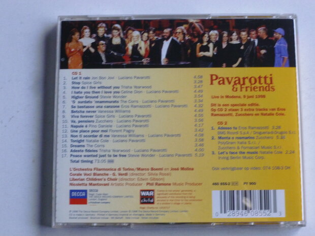 Pavarotti & Friends - for the children of Liberia (2 CD)